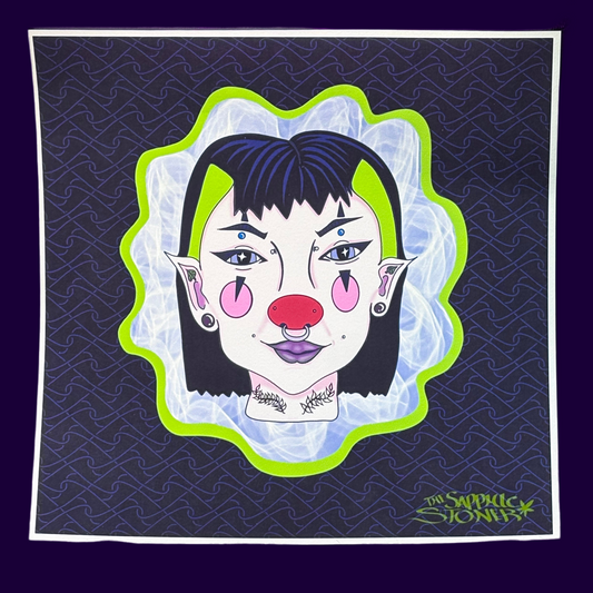 The Sapphic Stoner Clown