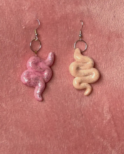 Worm Earrings