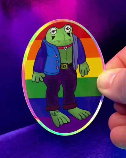 LGBTQ+ Frog