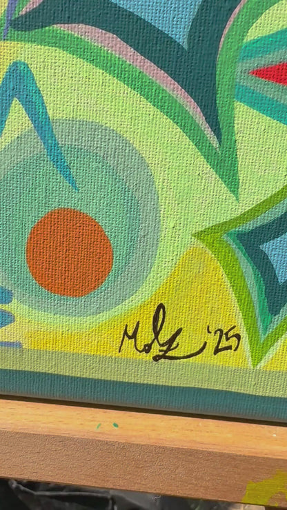 Bending Booty *ORIGINAL PAINTING*